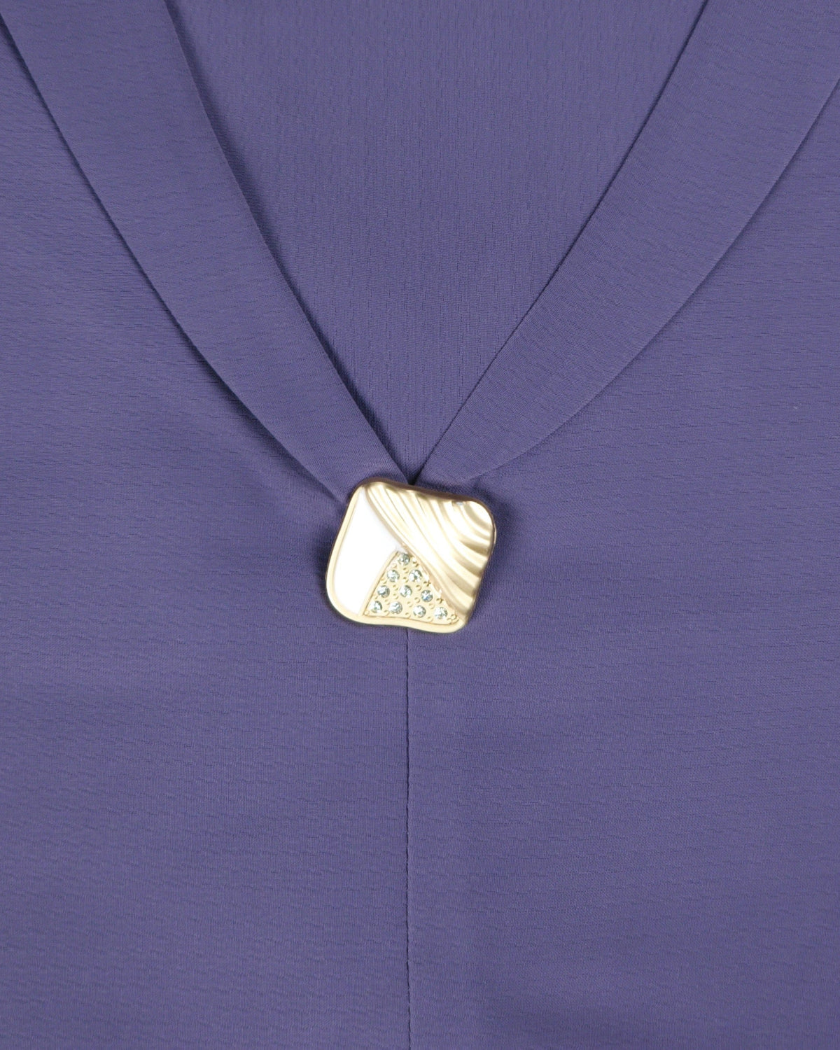 The Lavender Embellished V-Neck Top