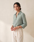 The Sage Collared Blouse