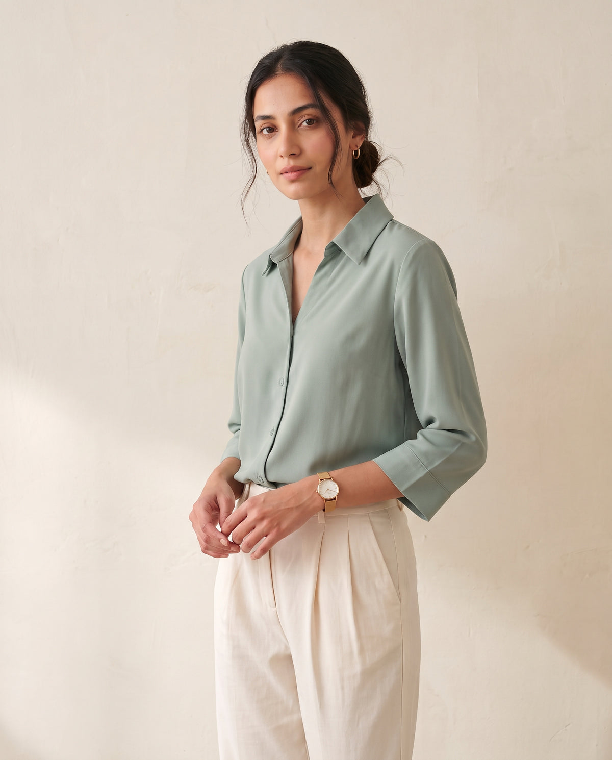 The Sage Collared Blouse